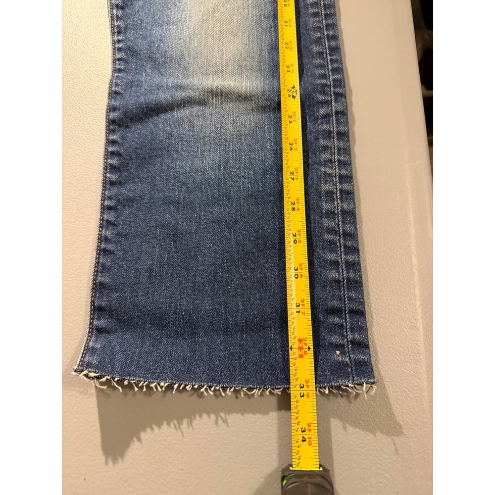 Levi's Made In Japan SAMPLE Jeans Men 32x25 Rare Cropped Denim Fade Red Tab - Picture 9 of 10